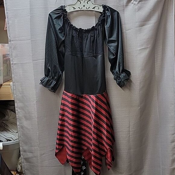 Rubies Pirate of the Seven Seas Pirate Wench Womens Costume Halloween Sz Large - Picture 4 of 9
